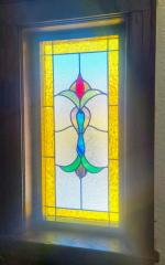 stained glass window