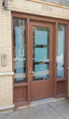 Sandblasting that can add decor and privacy to any situation